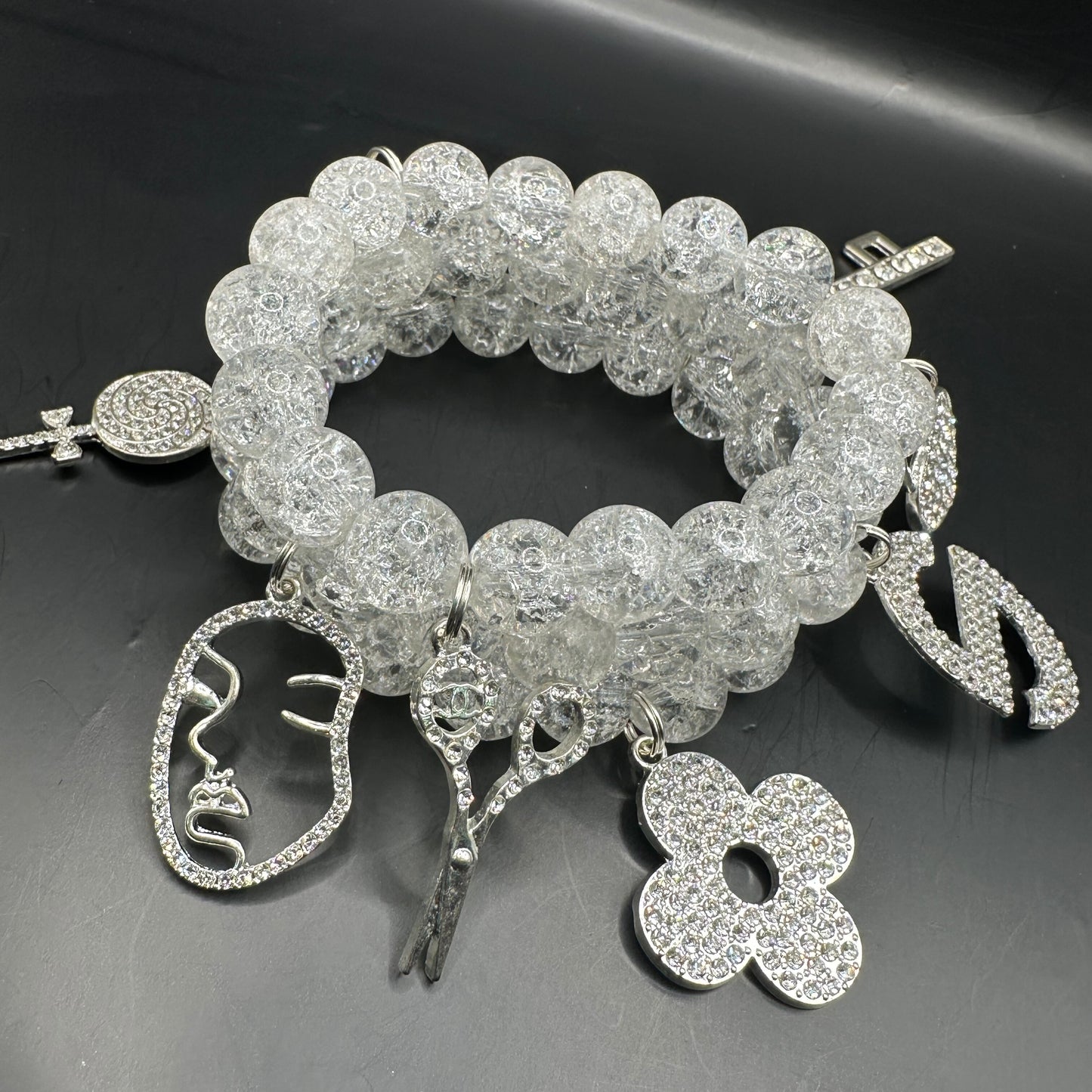 Silver Lining Beaded Bracelet Set